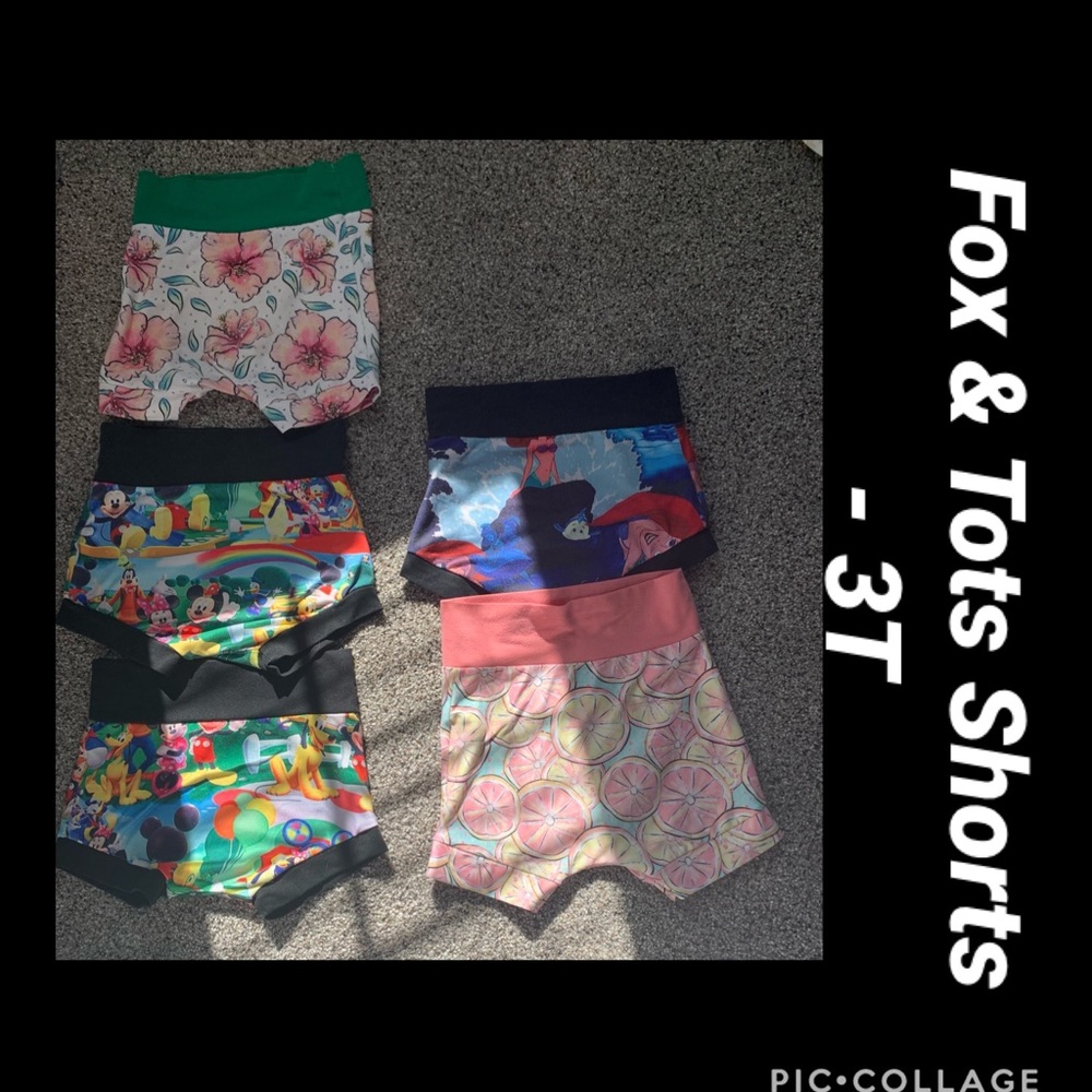 3T shorts/bummies